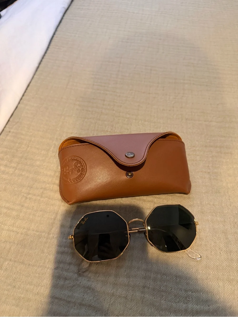 Ray-Ban RB3556N Octagonal Sunglasses